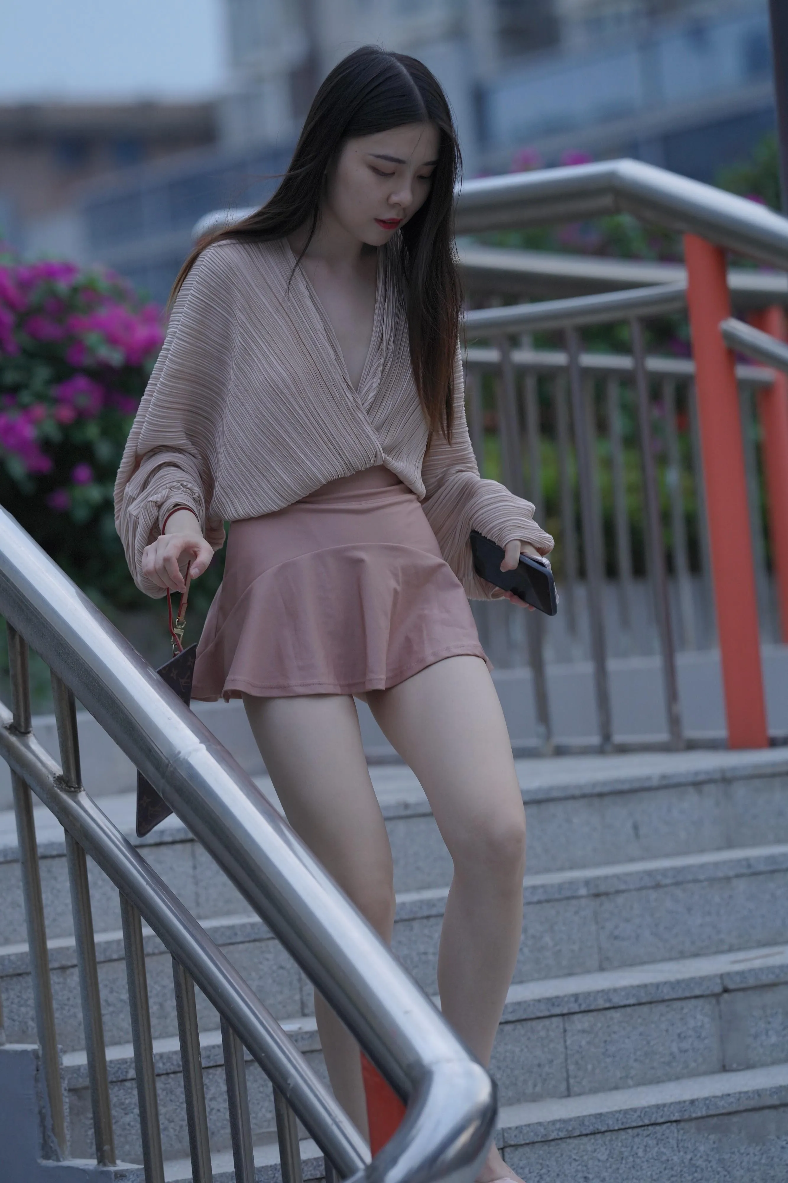 魔镜街拍 NO.167 可爱的粉色短裙小姐姐 [495P]插图9